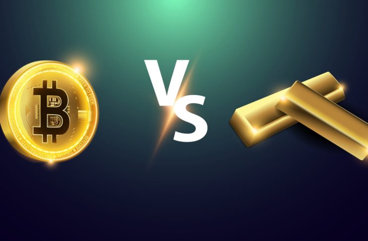 Bitcoin poráža zlato v kategórii Flight kapitál.