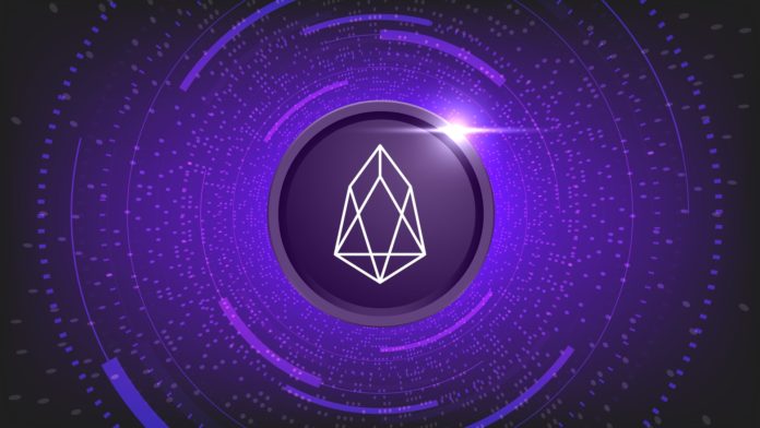 EOS (EOS). Zdroj: shutterstock.com/WindAwake EOS (EOS).