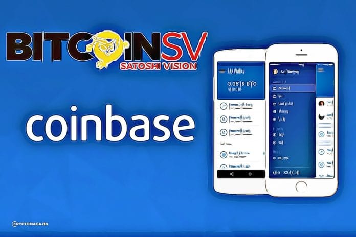 bitcoin sv coinbase bitcoin sv coinbase