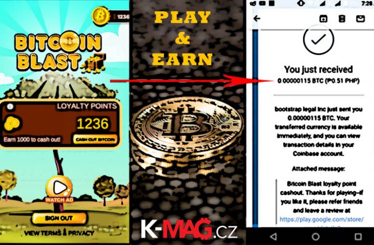 bitcoinblast coinbase gaming earn hry