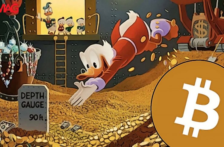 21 miliónov scrooge mcduck bitcoin