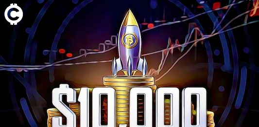 bitcoin reached 10 000 usd dollars