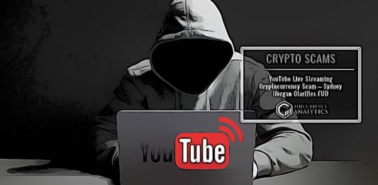 youtube krypto scam reklamy
