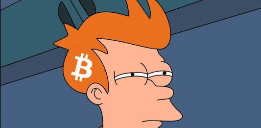 fry pochybuje o bitcoine