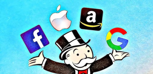 apple facebook google amazon monopoly