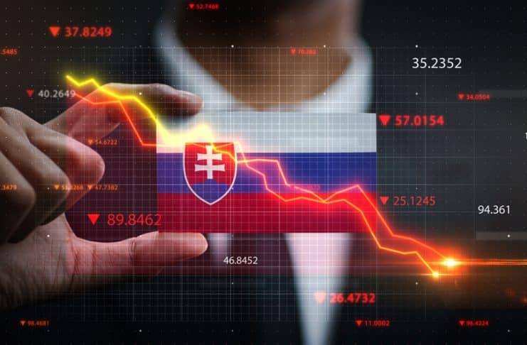 Slovensko mzda nezamestnanosť HDP