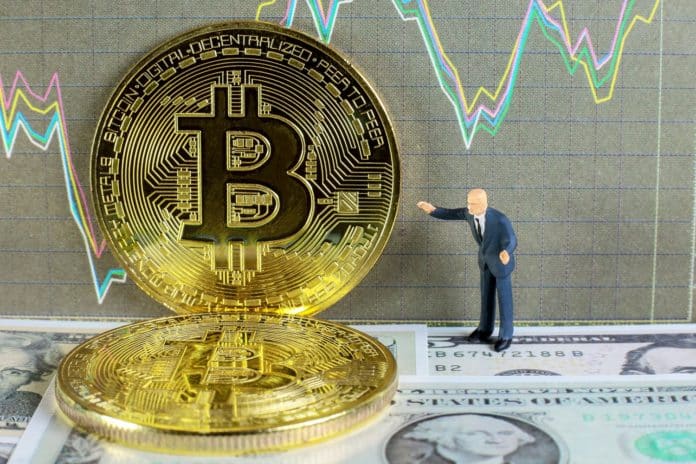 BTC bitcoin kryptomeny BTC
