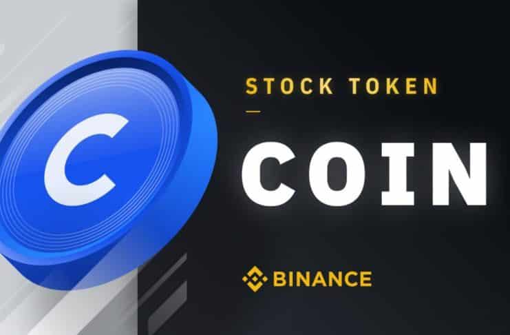 Coinbase COIN token na burze Binance