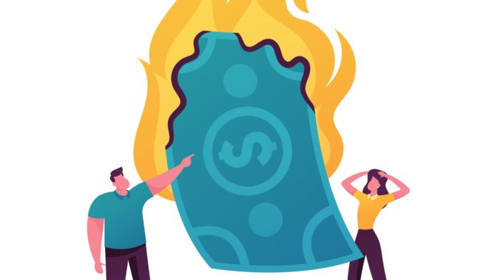 Porážka na burze zdroj: shutterstock.com/Autor: ivector Porážka na burze