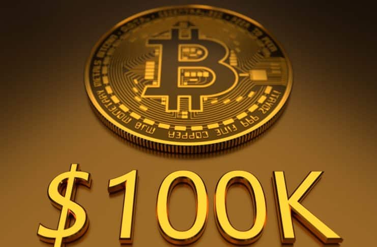 Bitcoin dosiahne 100000 dolárov