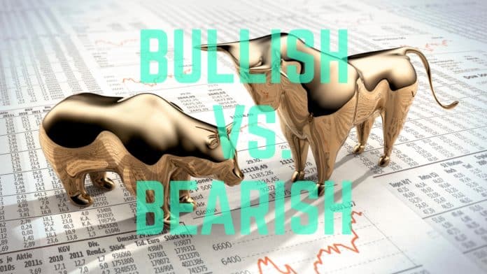 bullish bearish trend. Zdroj: Shutterstock.com/peterschreiber.media bullish bearish trend. Zdroj: Shutterstock.com/peterschreiber.media