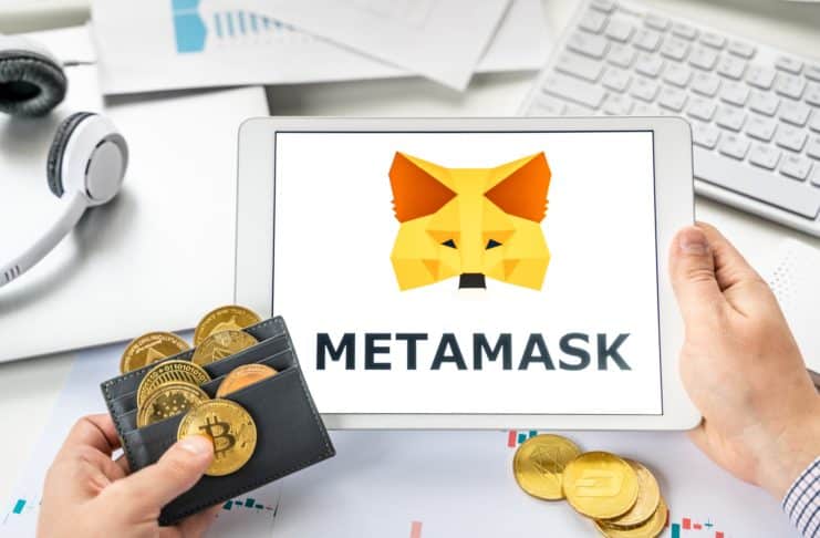 Krypto peňaženka Metamask
