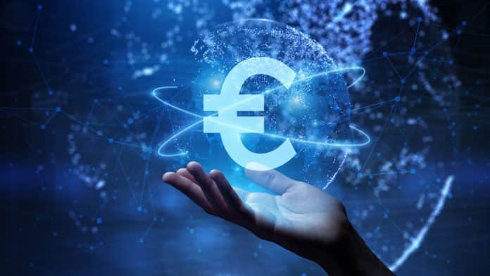 Digitálne Euro sa blíži! ,zdroj: www.shutterstock.com/SWKStock Digitálne Euro sa blíži!