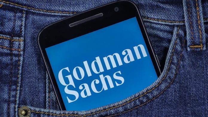 Goldman Sachs vyzdvihuje Ripple a Circle. Zdroj: Shutterstock, Alison Nunes Calazans Goldman Sachs vyzdvihuje Ripple a Circle