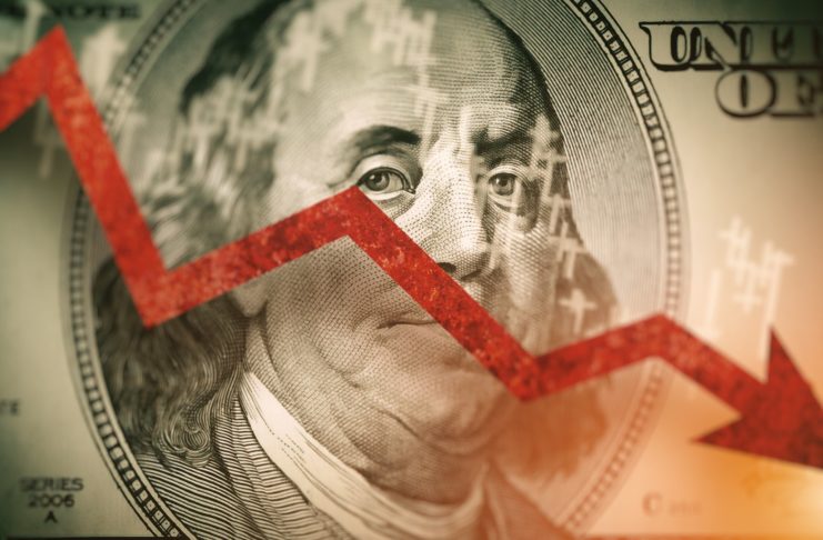 Hodnota amerického dolára extrémne klesá