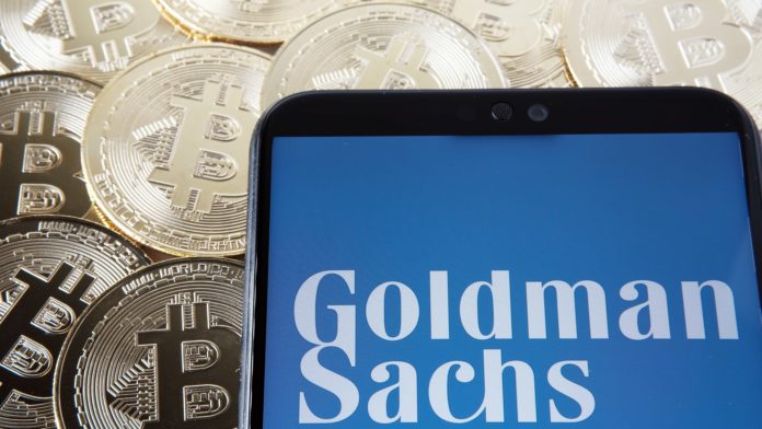 Goldman Sachs a Bitcoin. Zdroj: Shutterstock, mundissima Goldman Sachs a Bitcoin