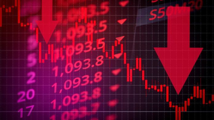 Akcie výrazne spadli. Zdroj: shutterstock.com/Poring Studio Akcie zažívajú mizerné obdobie - Netflix spadol už o 80 %!