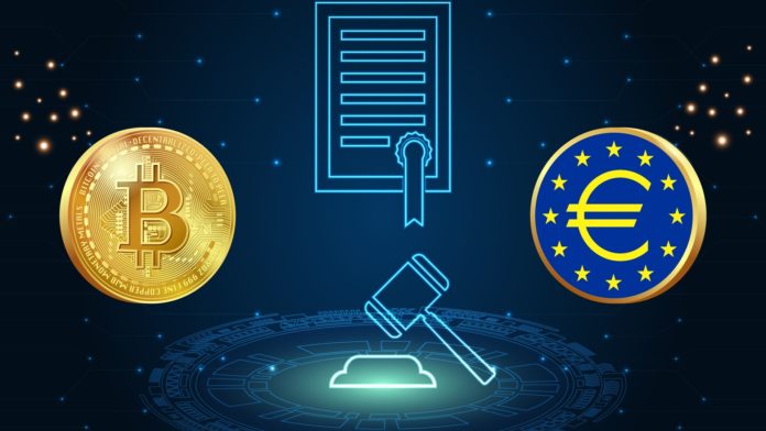 ECB pripravuje nove regulácie pre Bitcoin. Zdroj: shutterstock.com/Ebru-Omer ECB pripravuje nove regulácie pre Bitcoin