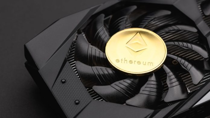 Ethereum ťažba. Zdroj: Shutterstock.com/Bk87 Ethereum ťažba