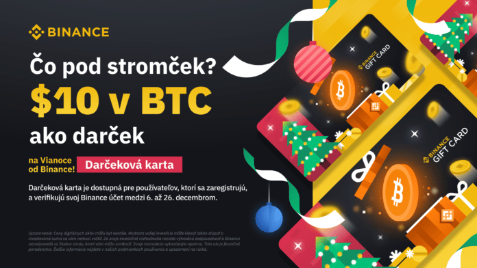 Darček od burzy Binance. Zdroj: binance.com Darček od burzy Binance