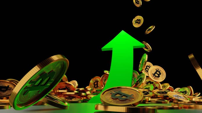 Dosiahne Bitcoin prudký rast? Zdroj: Shutterstock.com/nuttapon averuttaman Dosiahne Bitcoin prudký rast?