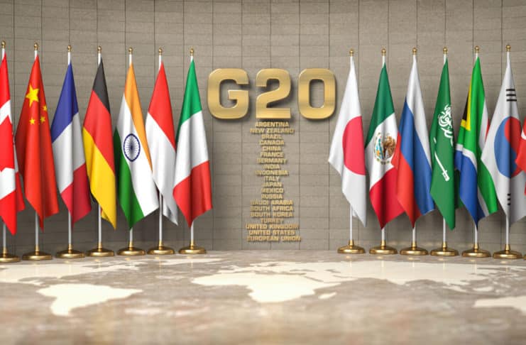 Regulácie kryptomien krajinami v G20