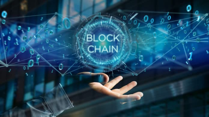 Technológia blockchainu. Zdroj: Shutterstock.com/Production Perig Technológia blockchainu