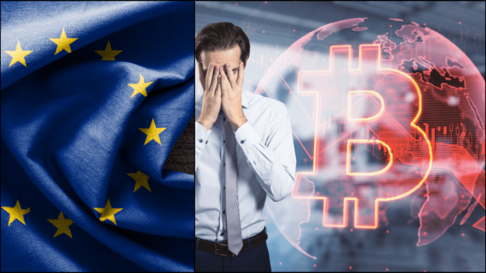 Adopcia kryptomien v Európe. Zdroj: Shutterstock.com/Who is Danny a Shutterstock.com/AB Visual Arts Adopcia kryptomien v Európe