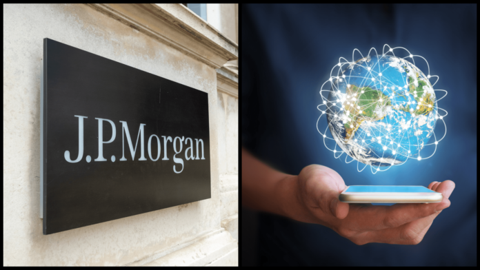 JPMorgan a jej nový projekt. Zdroj: shutterstock.com/William Barton/Denphumi JPMorgan a jej nový projekt