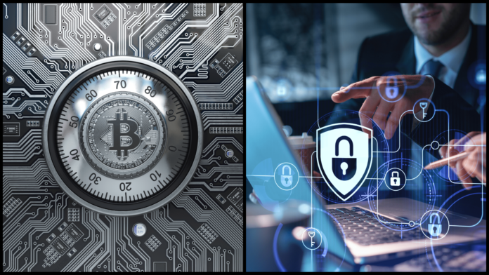 Bitcoin a jeho bezpečnosť. Zdroj: Shutterstock.com/VideoFlow/SimoneN Bitcoin a jeho bezpečnosť