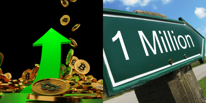 Bitcoin môže masívne vzrásť. Zdroj: Shutterstock.com/nuttapon averuttaman/Pincasso Bitcoin môže masívne vzrásť