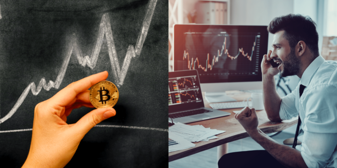 Bitcoin môže masívne rásť. Zdroj: Shutterstock.com/G-Stock Studio/Ekaterina_Minaeva Bitcoin môže masívne rásť
