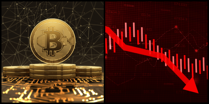 Bitcoin opäť klesne. Zdroj: shutterstock.com/Visuals6x/Iaremenko Sergii Bitcoin opäť klesne