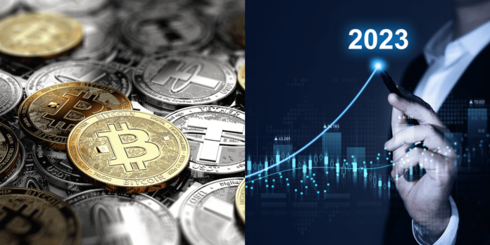 Kryptomeny v roku 2023. Zdroj: Shutterstock.com/Miha Creative/Coyz0 Kryptomeny v roku 2023