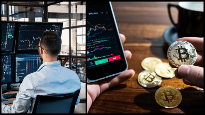 Najlepšia obchodná stratégia na bitcoin. Zdroj: shutterstock.com/Viktoriia Hnatiuk/Tarasenko Andrey Najlepšia obchodná stratégia na bitcoin
