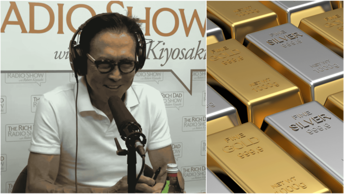 Robert Kiyosaki radí kupovať zlato. Zdroj: youtube/The Rich Dad Channel a shutterstock.com/Ravital Robert Kiyosaki radí kupovať zlato