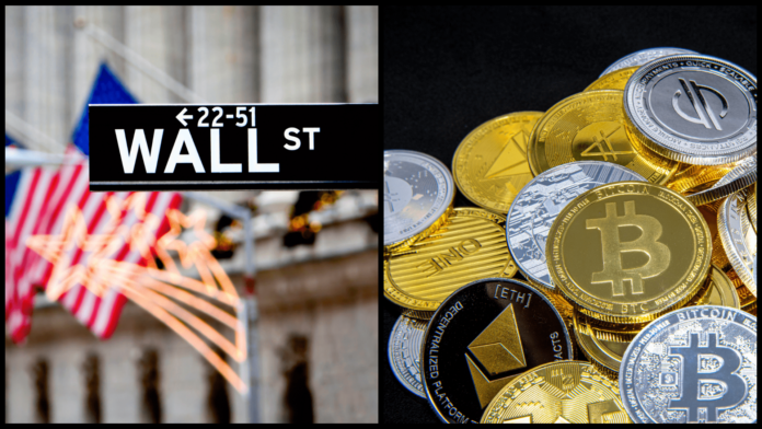 Wall Street plánuje vstúpiť do sektoru kryptomien. Zdroj: shutterstock.com/Stuart Monk/Avi Rozen Wall Street plánuje vstúpiť do sektoru kryptomien