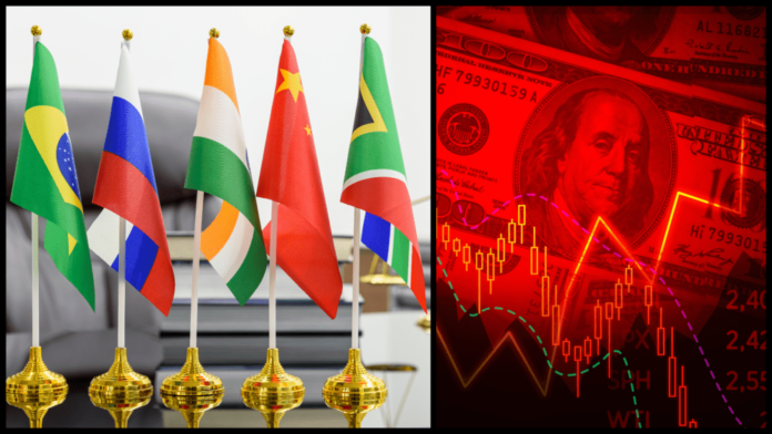 BRICS ohrozuje dolár. Zdroj: shutterstock.com/William Potter/jira pliankharom BRICS ohrozuje dolár
