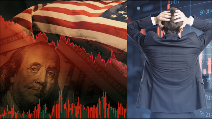Ekonomiku USA čaká recesia. Zdroj: shutterstock.com/Golden Dayz/inray27 Ekonomiku USA čaká recesia.