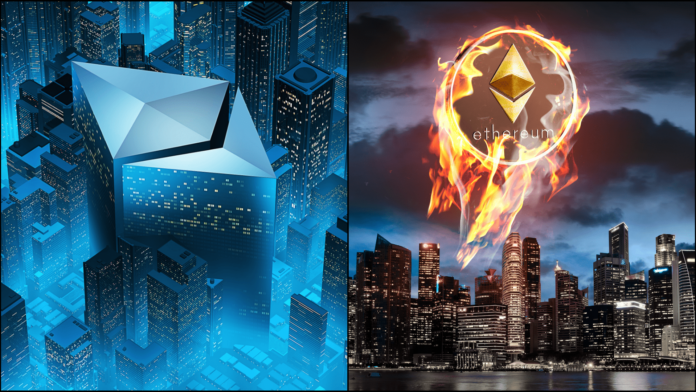 Ethereum je čoraz žiadanejšie. Zdroj: shutterstock.com/Sergey Peterman/increation87 Ethereum je čoraz žiadanejšie