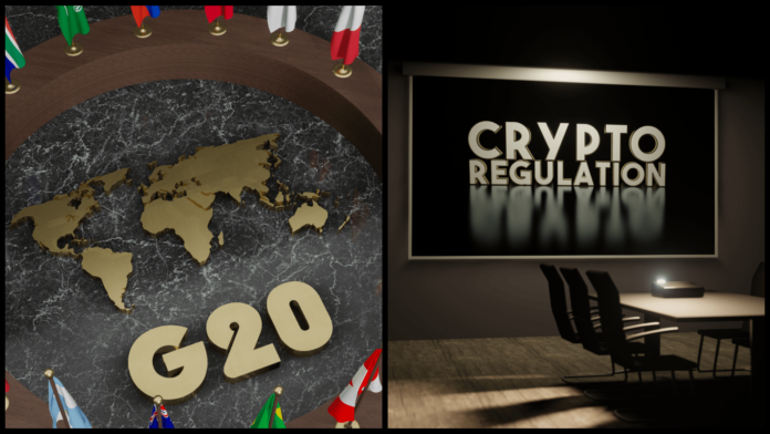 G20 chce koordinované regulácie kryptomien. Zdroj: shutterstock.com/Migren art/Fly Of Swallow Studio G20 chce koordinované regulácie kryptomien