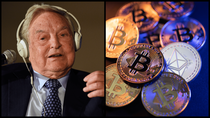 George Soros investoval do kryptomenových spoločností. Zdroj: shutterstock.com/GIACOMO MORINI/Rabanser George Soros investoval do kryptomenových spoločností