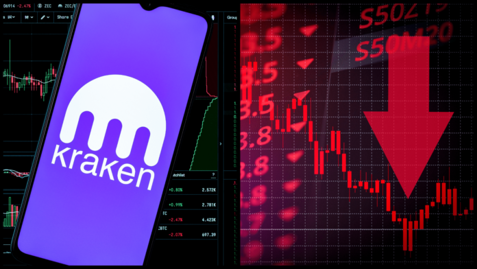 Burza Kraken v nemilosti SEC-u. Zdroj: shutterstock.com/Bigc Studio/Sergei Elagin Burza Kraken v nemilosti SEC-u