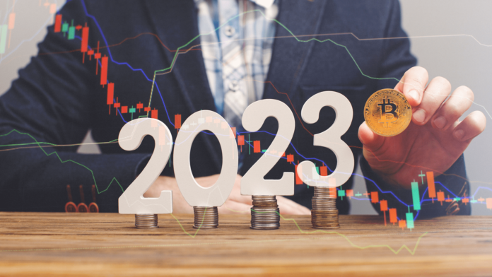 Tri najpravdepodobnejšie scenáre pre bitcoin v roku 2023. Zdroj: shutterstock.com/Zakharchuk Tri najpravdepodobnejšie scenáre pre bitcoin v roku 2023.