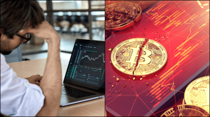 Bitcoin klesol o 6 %. Zdroj: shutterstock.com/Wit Olszewski/Ground Picture Bitcoin klesol o 6 %.