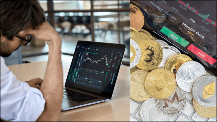 Bitcoin mizne z búrz. Zdroj: shutterstock.com/Ground Picture/Chinnapong Bitcoin mizne z búrz