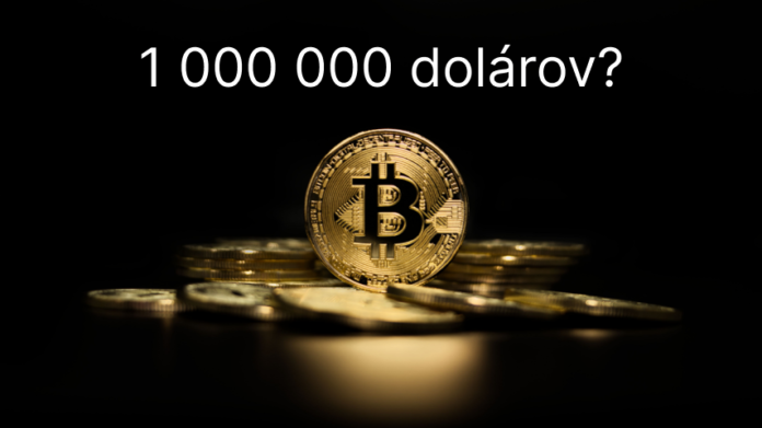 Bitcoin na jednom milióne. Zdroj: shutterstock.com/Andreanicolini Bitcoin na jednom milióne