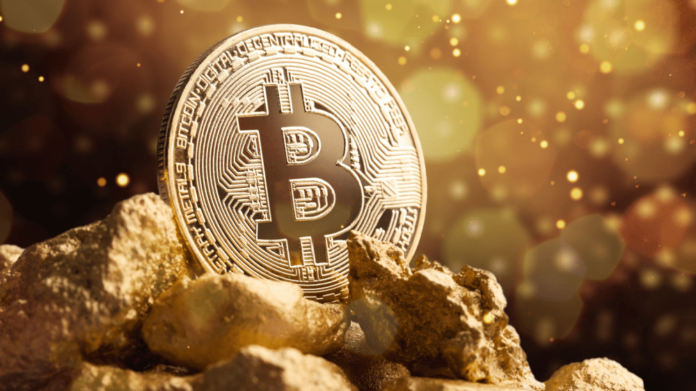 Bitcoin opakuje fraktál zlata. Zdroj: shutterstock.com/Billion Photos Bitcoin opakuje fraktál zlata