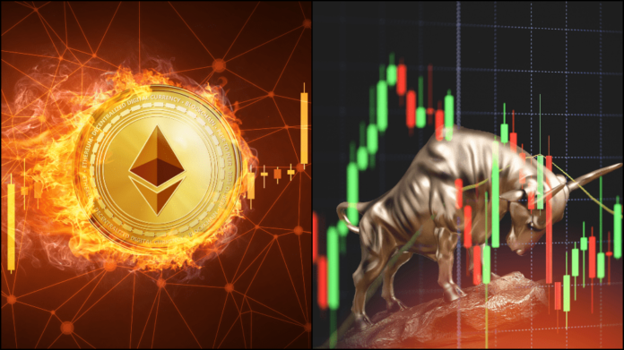 Ethereum ukončí akumulačnú fázu. Zdroj: shutterstock.com/Net Vector/Bigc Studio Ethereum ukončí akumulačnú fázu