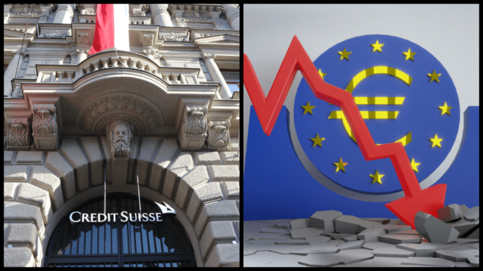 Európska banka ohlasuje problémy. Zdroj: shutterstock.com/O_P_G/GGGraphics Európska banka ohlasuje problémy